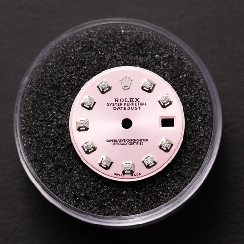 Rolex 26mm custom - pink, diamond