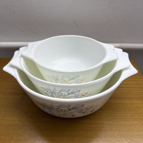 Vintage set pyrex blue - vintage, 3