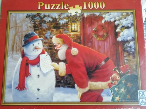 Xmas 1000 piece jigsaw puzzle