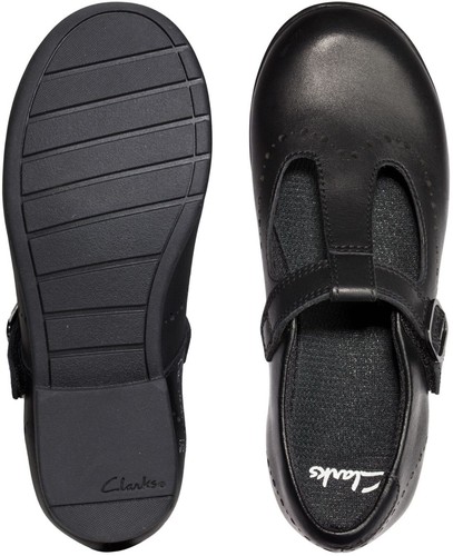 Clarks girls scala seek black - clarks,
