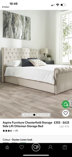 Next diamond plush velvet - plush, bed
