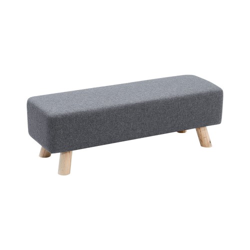 Soft pouffe padded footstool - soft,