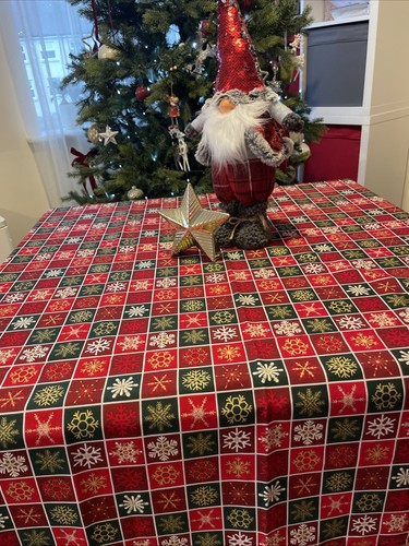 Christmas tablecloth size - christmas,