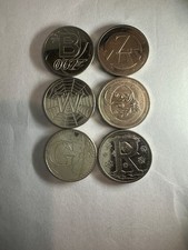 Six different 2018 alphabet