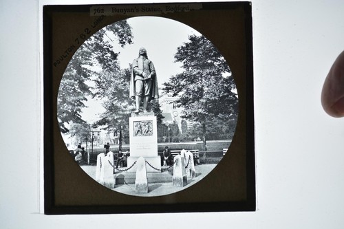 John bunyan statue bedford - statue,