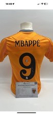 Kylian Mbappe Signed Shirt