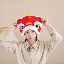 Lion dance headgear cute dress - dance,