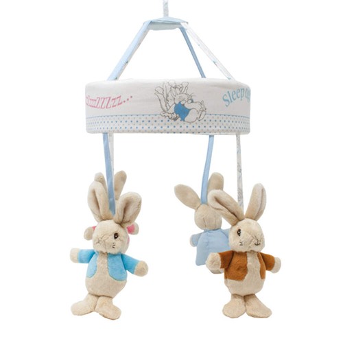 Peter rabbit musical cot - musical,