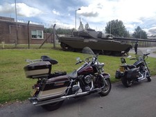 Harley Davidson Rear Crash