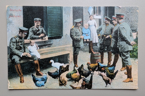 Old postcard feldpost - postcard,