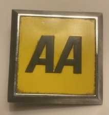Vintage AA Car Badge –