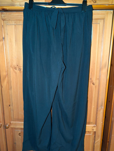 Evans women black wide leg - evans, wide-leg