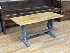 Vintage Hand Painted Grey Old