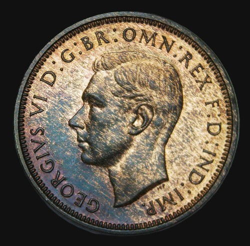 1937 george proof - vi, half