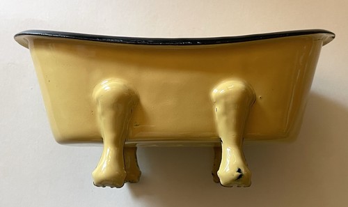 Mini enamel clawfoot bathtub - mini,