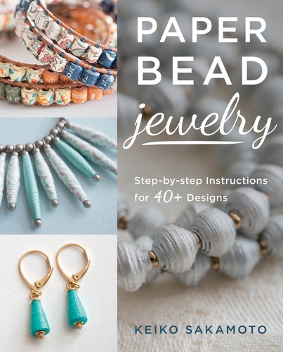 Paper bead jewelry keiko - bead,