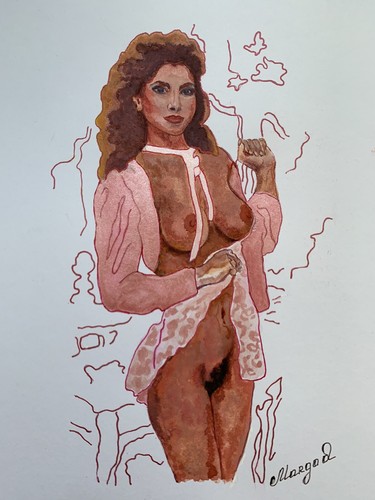 Erotic art original - erotic,