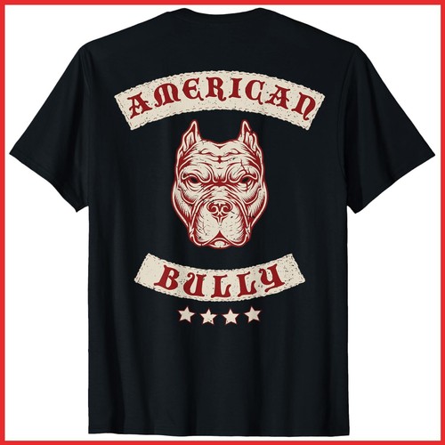 American bully dog breed - dog, back