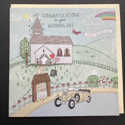 Wedding day card - wedding,