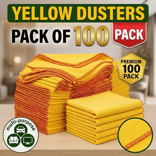 100 pack yellow dusting - 100,