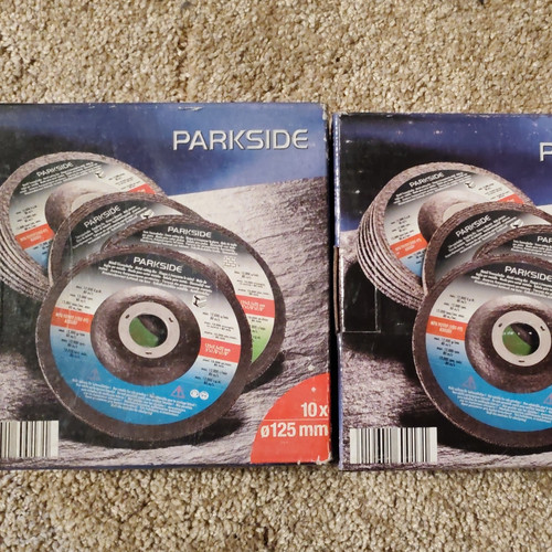 Parkside 125mm cut off wheels - cut-off,