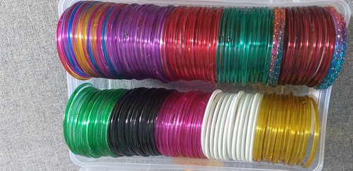 Soft jelly glass bangles - jelly,