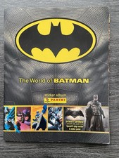 The World of Batman Panini Sticker Album 2016 Batman Vs Superman