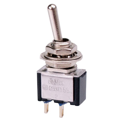 Miniature off toggle switch - on-off,