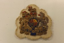 MILITARY WIRE BULLION BADGE