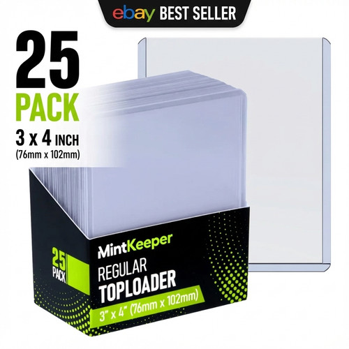 Mintkeeper toploaders - toploaders, 3"x4"