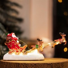 Christmas santa led decoration - led,