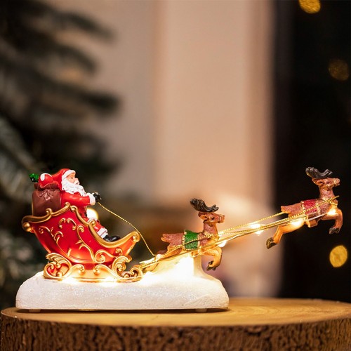 Christmas santa led decoration - christmas,