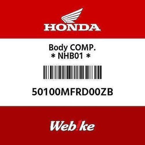Honda new 50100 mfr - 50100-mfr-d00zb, body
