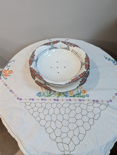 Crown ducal orange ware - crown,