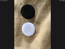 x2  Bungs  Black &White 30mm-42mm  For Money Box Piggy Bank Bung stop plug