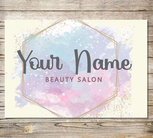 Personalised beautician sign - personalised,