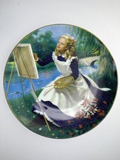 The Little Women Collection AMY Plate From Danbury Mint By Elaine Gignilliat 