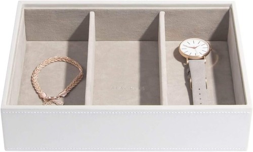 Stackers white classic medium - white,