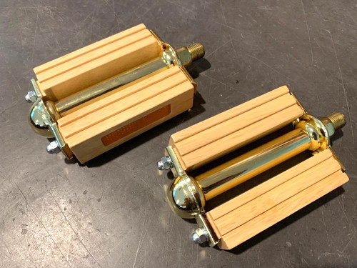 Custom bicycle pedals wood - bicycle,