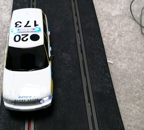 Scalextric range rover police - rover,