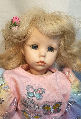 Porcelain doll hilary - doll, (757)