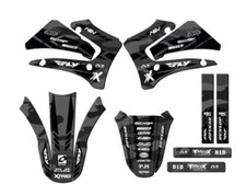 2000-2007 TTR 125 APACHE Grey Senge Graphics Kit Compatible with Yamaha
