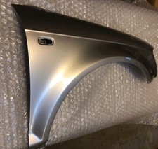 AUDI A3 2003-2008 O/S (RIGHT) FRONT WING PAINTED IN COLOUR CODE LX7W- ICE SILVER
