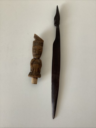Vintage tribal hand carved - tribal, hand-carved