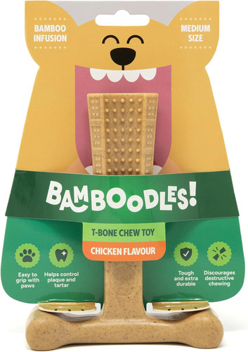 Bamboodles bone dog chew - bamboodles,