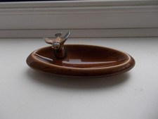 WADE BLUE BIRD PIN DISH 14.5CM