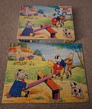 Vintage Rupert The Bear Jigsaw
