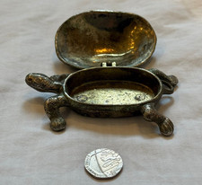 Vintage Metal Turtle Trinket