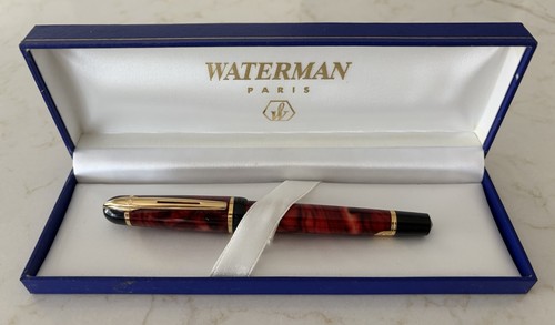 Waterman rollerball pen - rollerball, red