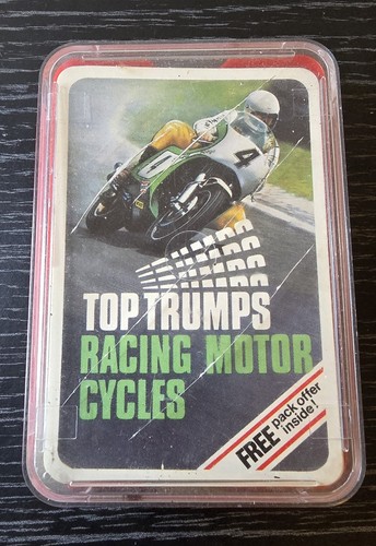 Vintage top trumps racing - top,